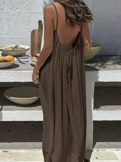 Divine Backless Cami Dress