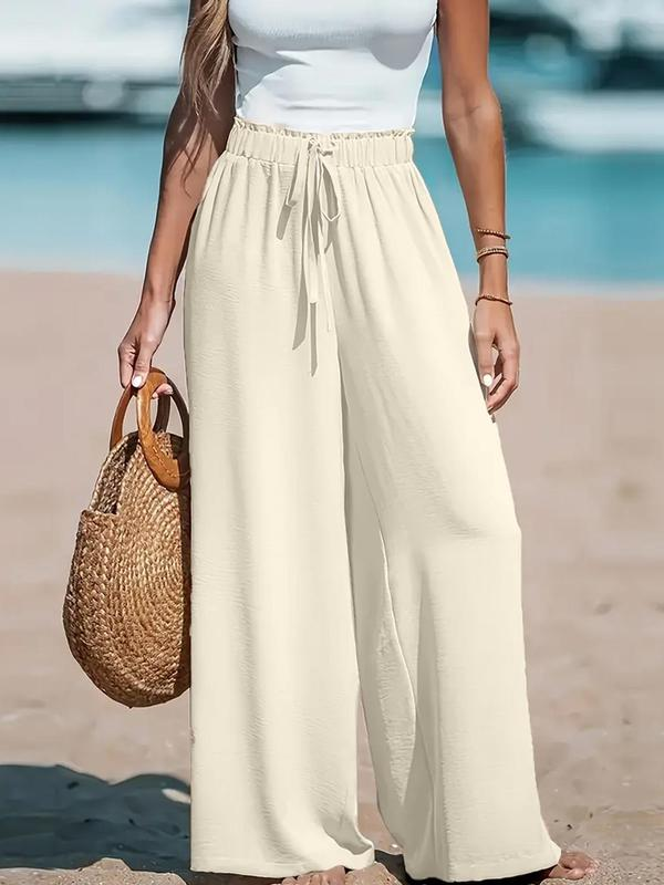 Coastal Breeze  Plus Size Wide-Leg Pants